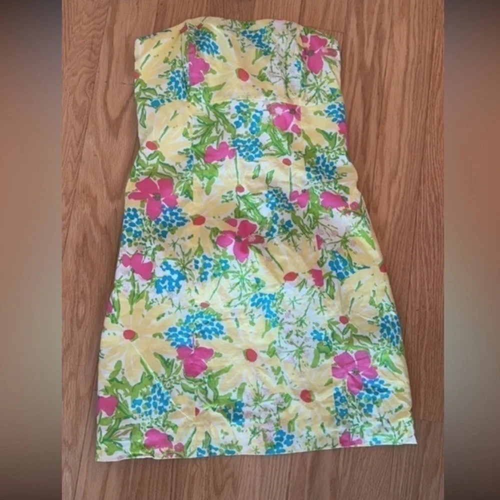 Lilly Pulitzer strapless dress - Picture 4 of 8